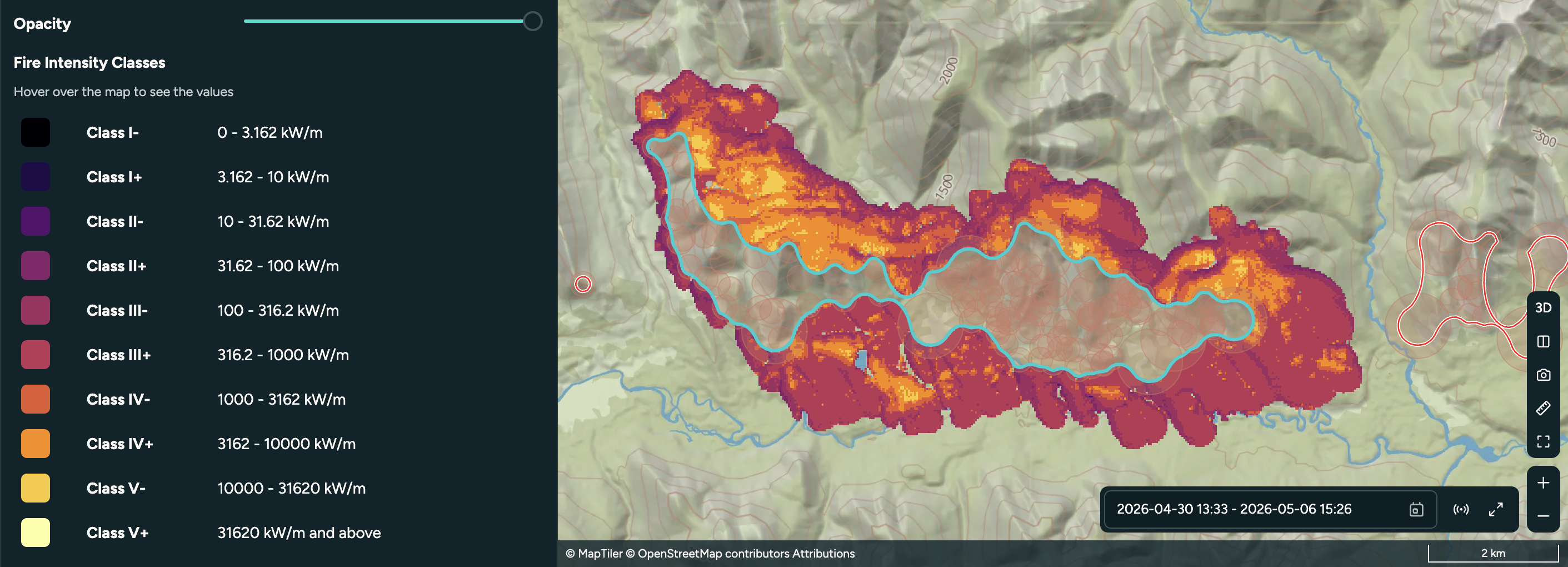 Fireline Intensity